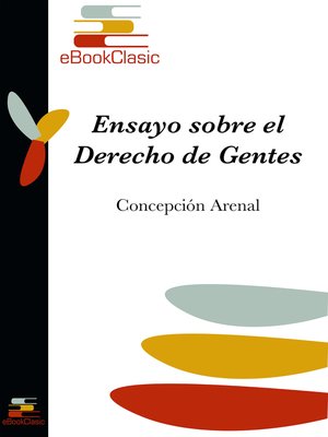 cover image of Ensayo sobre el Derecho de Gentes (Anotado)